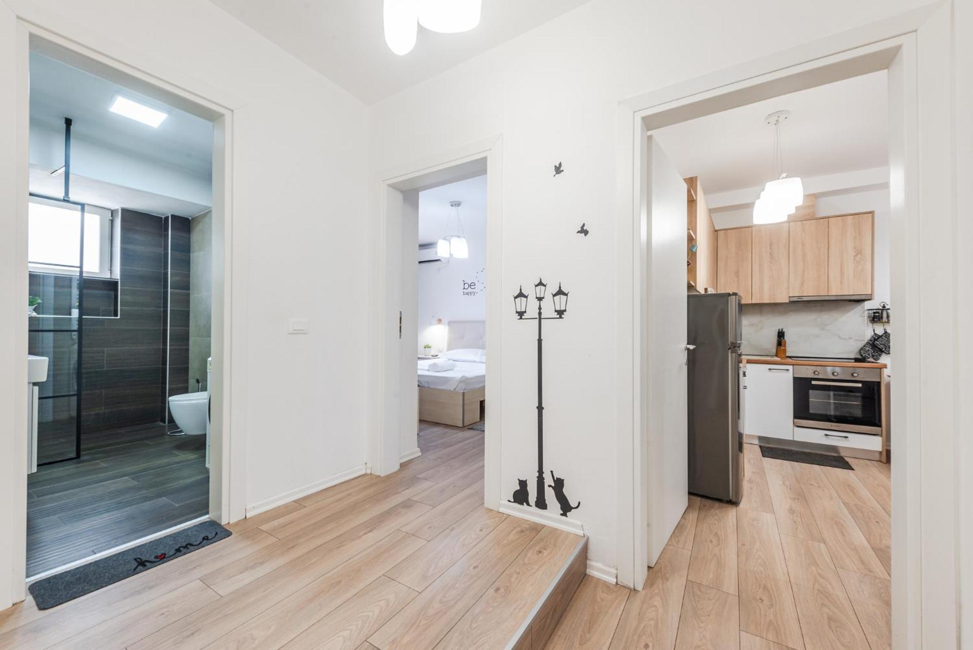 Noir Apartment By Kondo Stays Tirana Exteriér fotografie