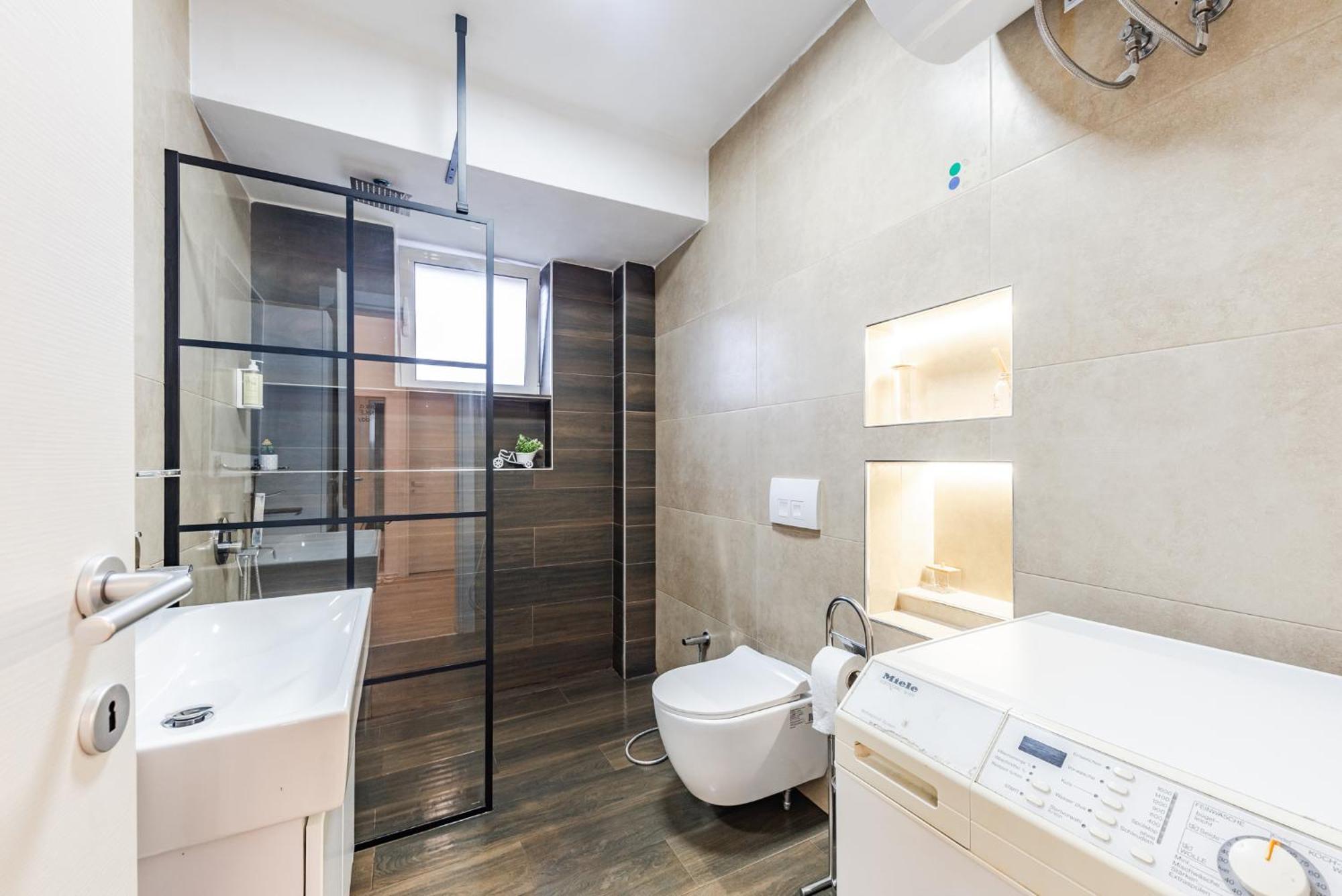 Noir Apartment By Kondo Stays Tirana Exteriér fotografie