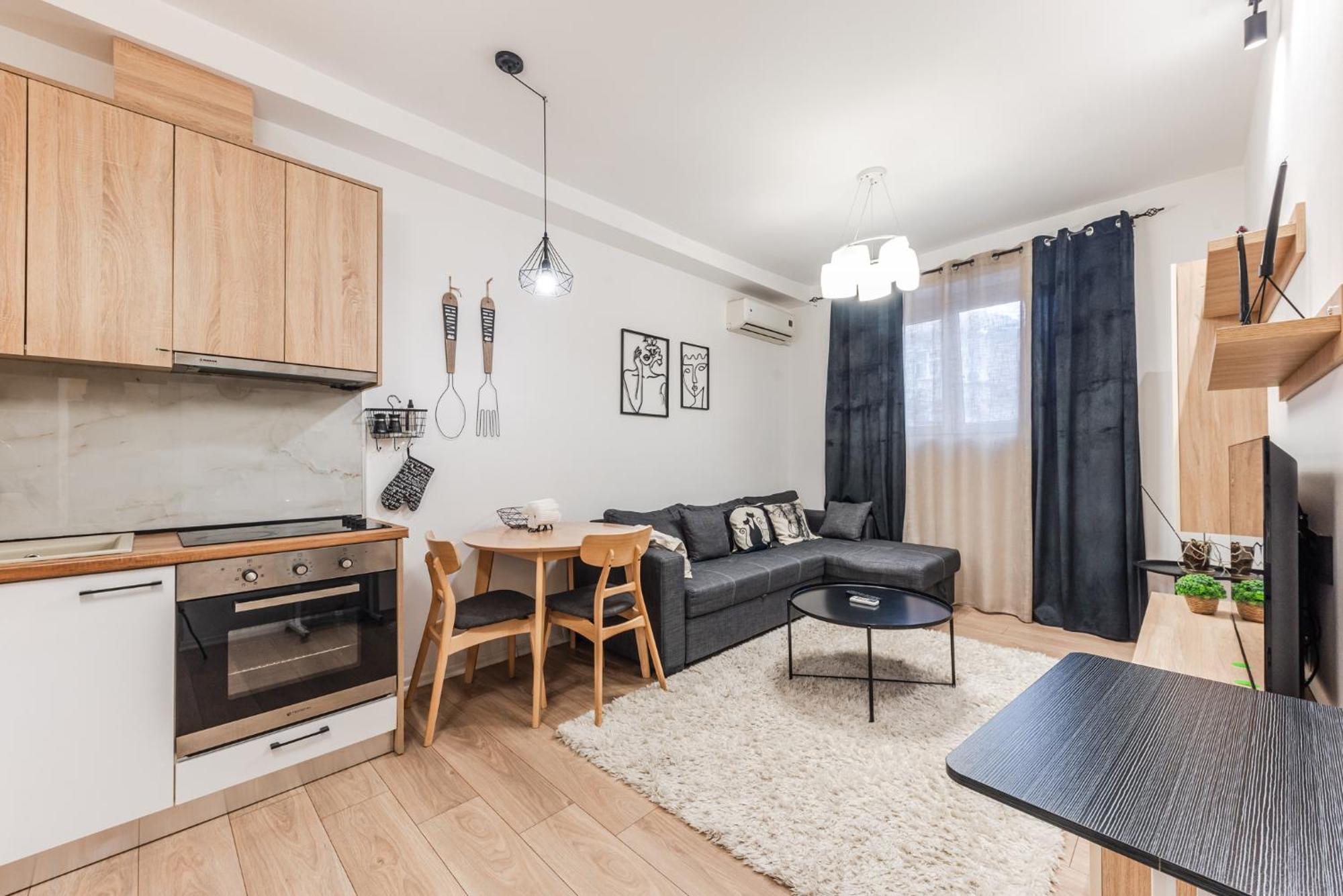 Noir Apartment By Kondo Stays Tirana Exteriér fotografie