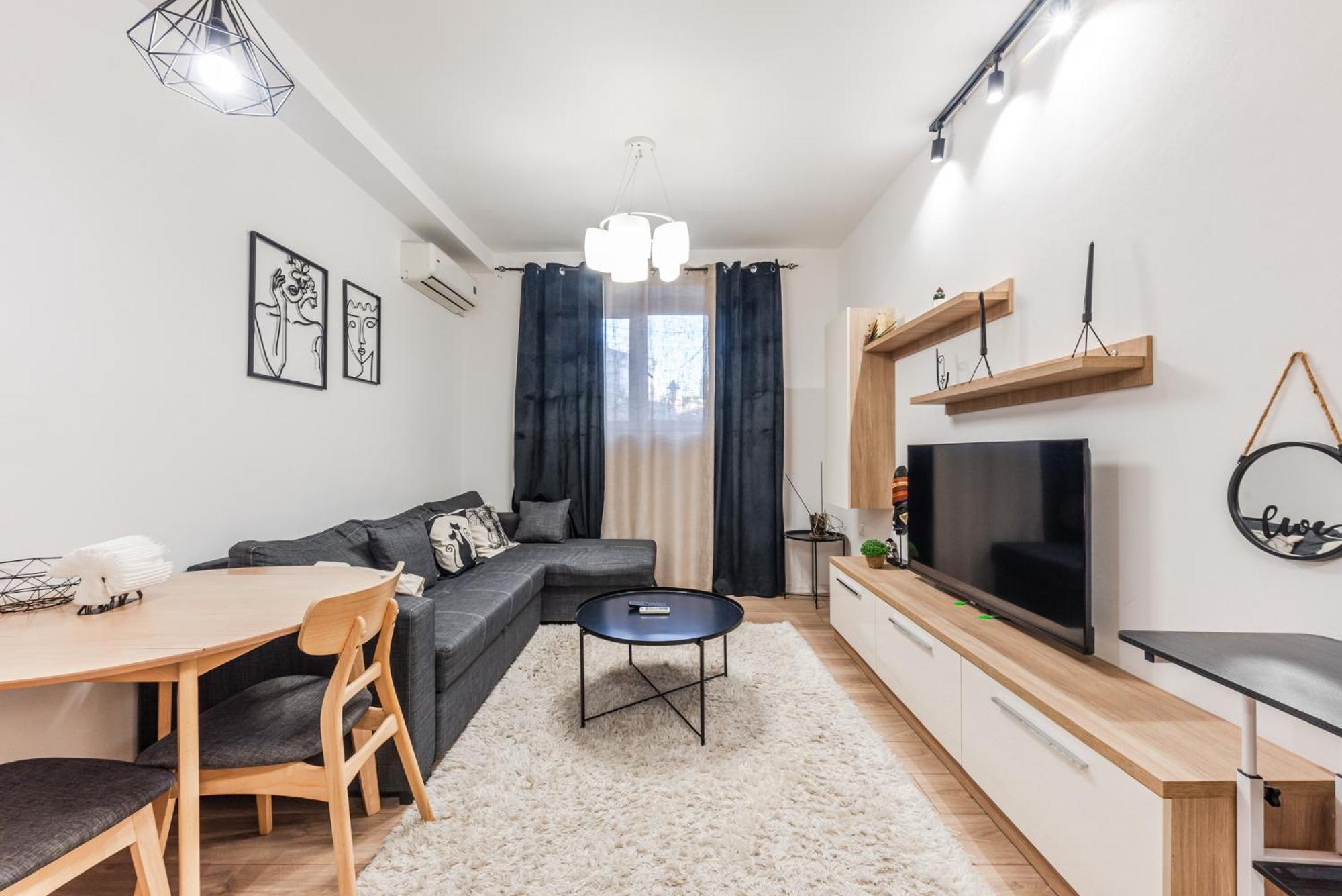 Noir Apartment By Kondo Stays Tirana Exteriér fotografie